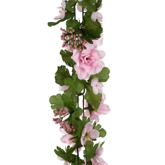 6ft. Pink Rose Chain Garland by Ashland&#xAE;